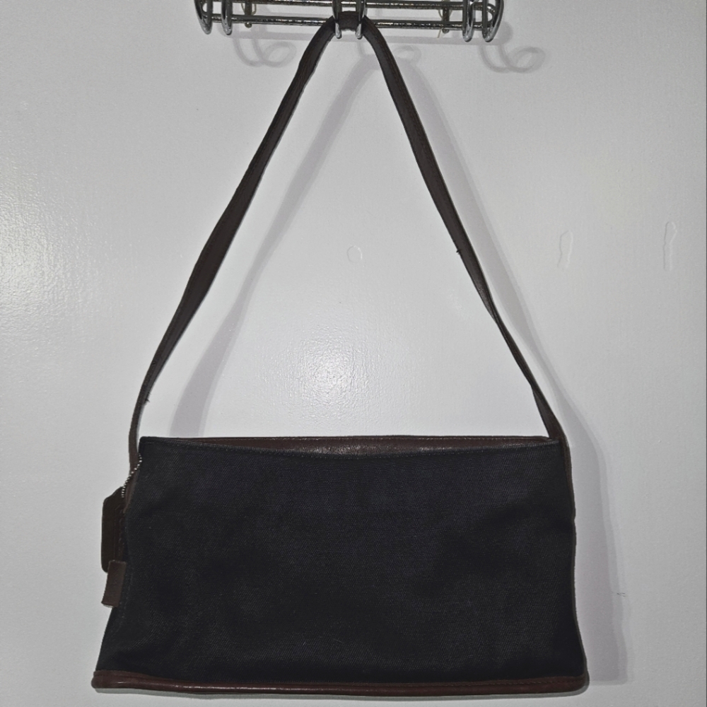 VINTAGE COACH 6136 SHOULDER BAG PURSE CANVAS